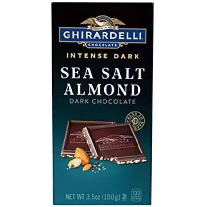 Sea Salt Almond Intense Dark Chocolate - Ghirardelli