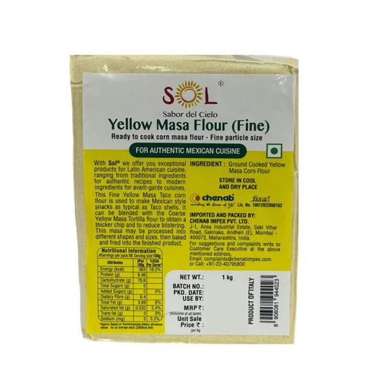 Sol Fine Yellow Masa Flour - Maseca