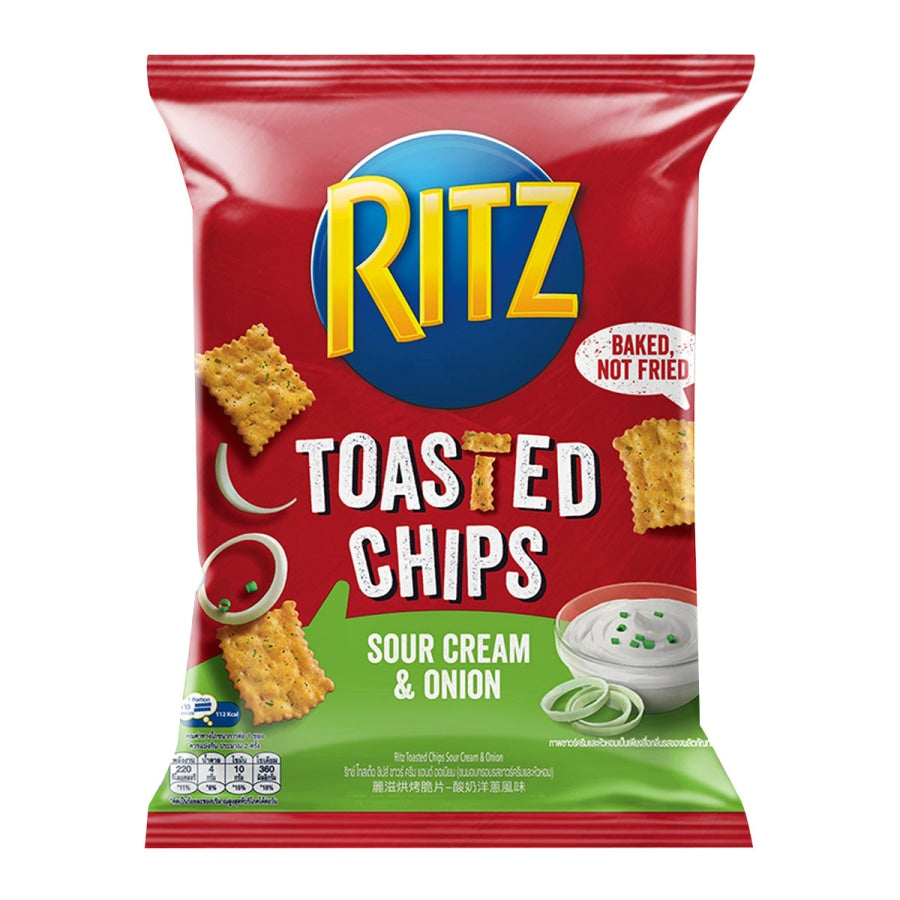 Sour Cream & Onion Toasted Chips - Ritz