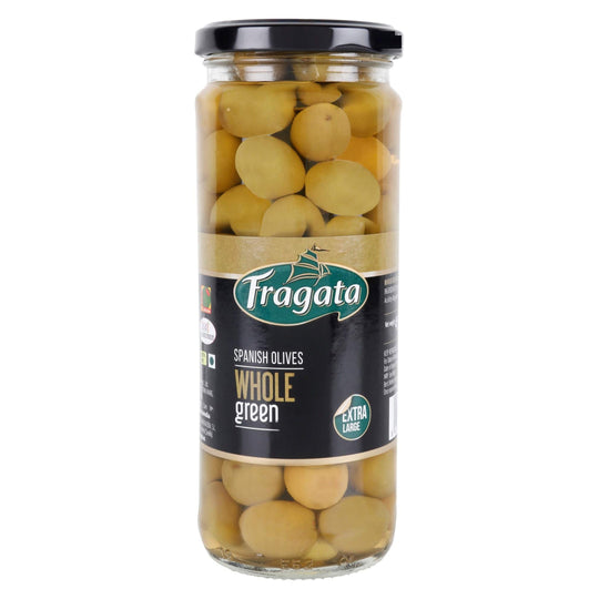 Spanish Whole Green Olives - Fragata