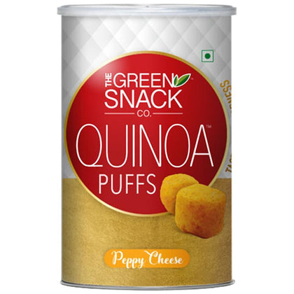 The Green Snack Co. Quinoa Puffs - Peppy Cheese