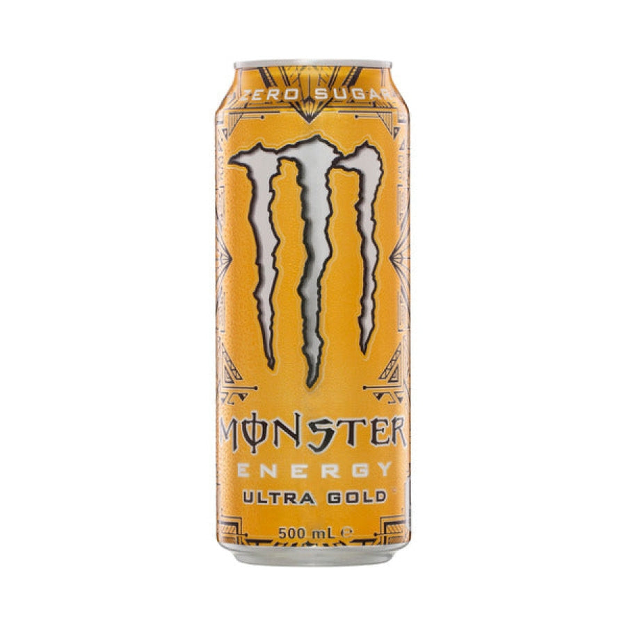 Ultra Gold Energy Drinks (Zero Sugar) - Monster