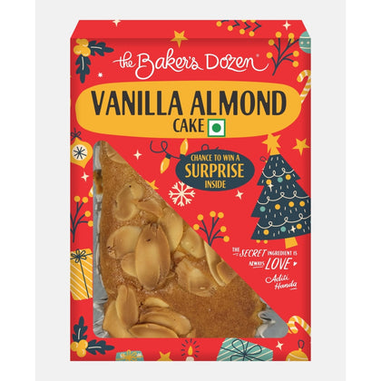 Vanilla Almond Cake - The Baker’s Dozen
