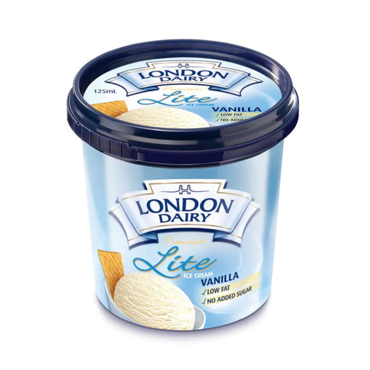 Vanilla Lite (No Added Sugar) - London Dairy