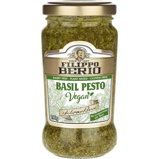 Vegan Basil Pesto (Gluten Free) - Filippo Berio