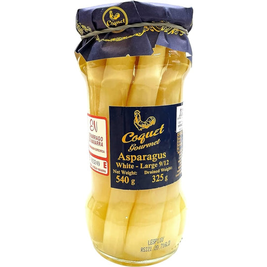 White Asparagus Extra Large (Glass Jar) - Coquet Gourmet
