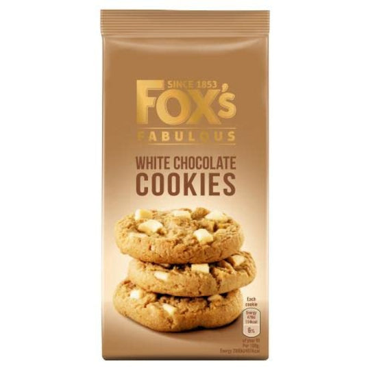 White Chocolate Cookies - Fox's
