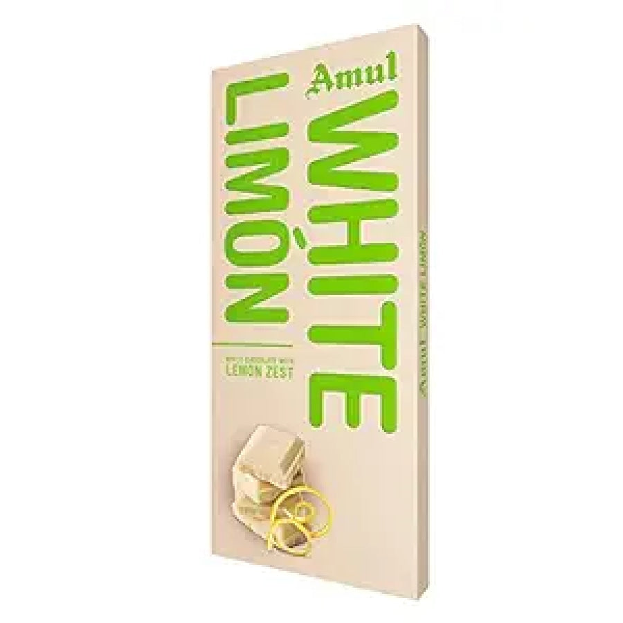 White Chocolate With Lemon Zest - Amul