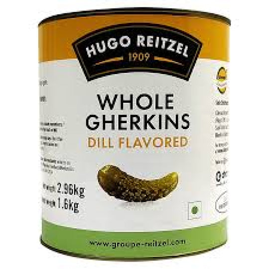 Whole Gherkins With Dill - Hugo Reitzel