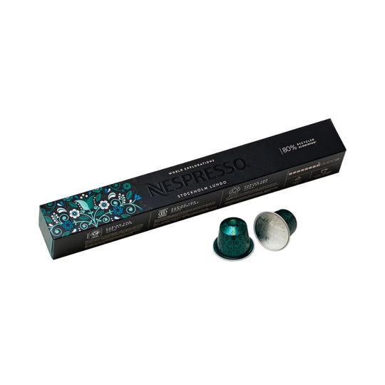World Explorations Stockholm Lungo Capsules - Nespresso