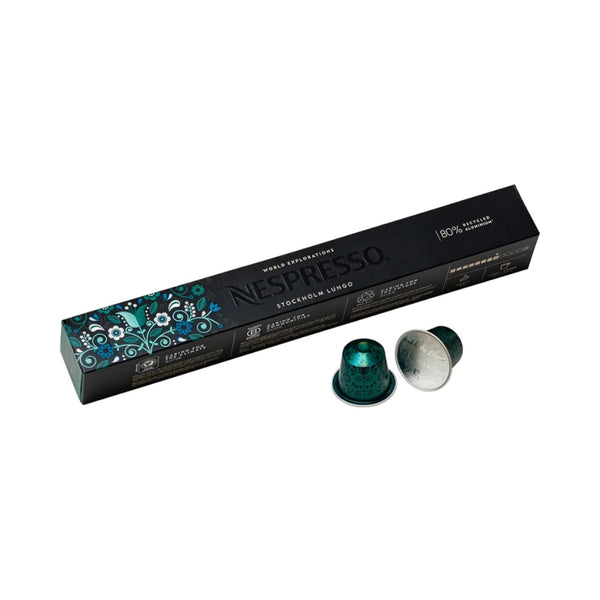 World Explorations Stockholm Lungo Capsules Nespresso – Fresh Aisle - Main Image
