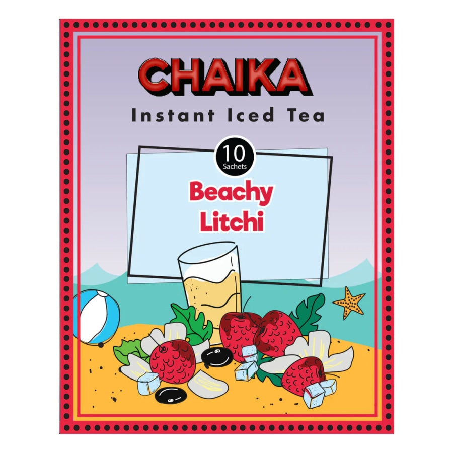 Beachy Litchi Instant Ice Tea Premix - Chaika
