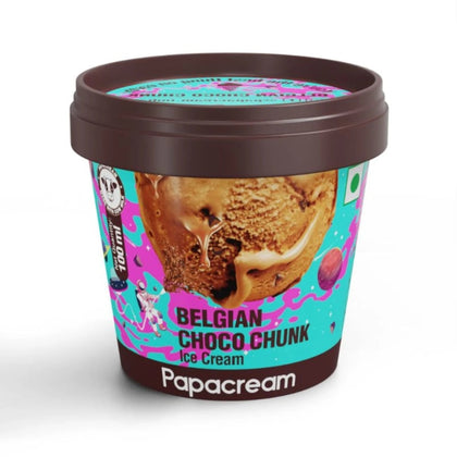 Belgian Chocolate Sugarfree Ice Cream (Vegan) - Papacream