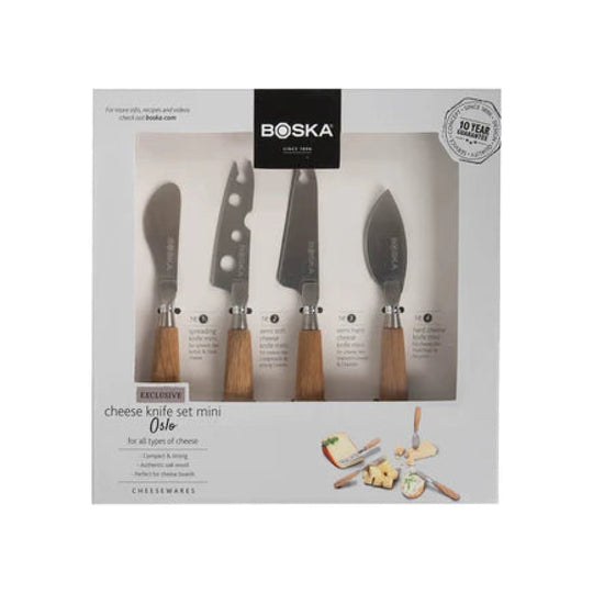 Boska Servewere Cheese Knife Set (Mini Oslo) - Naturally Yours