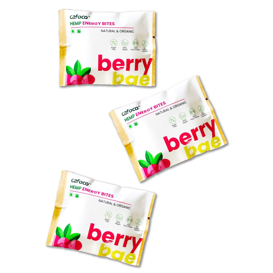 Cafoco Hemp Energy Bites - Berry Bae