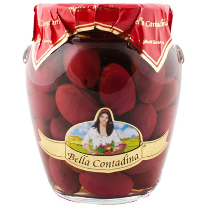 Cerignola Red Olives In Brine - Bella Contadina