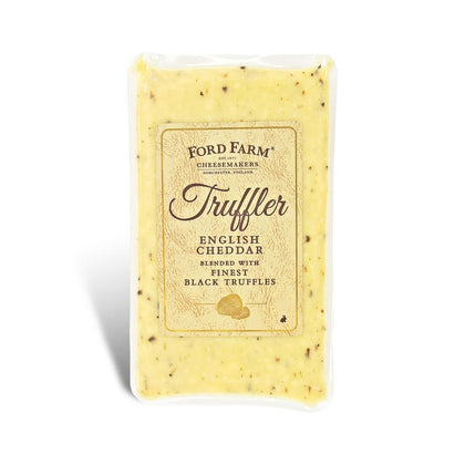 Cheddar With Finest Black Truffles Cheese - Ford Farm