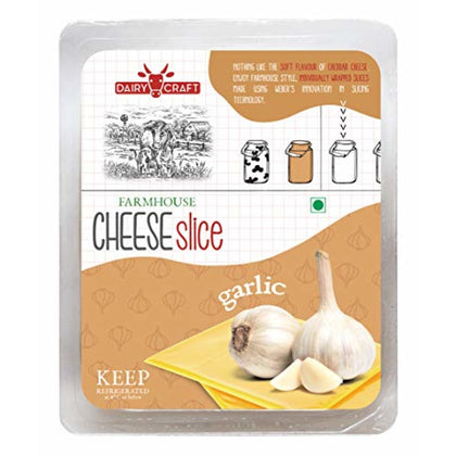 Cheese Slice (Garlic) - Dairy Craft