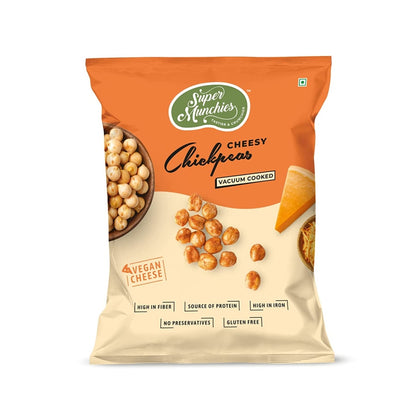Cheesy Chickpeas Vacuum Cooked - Super Munchies