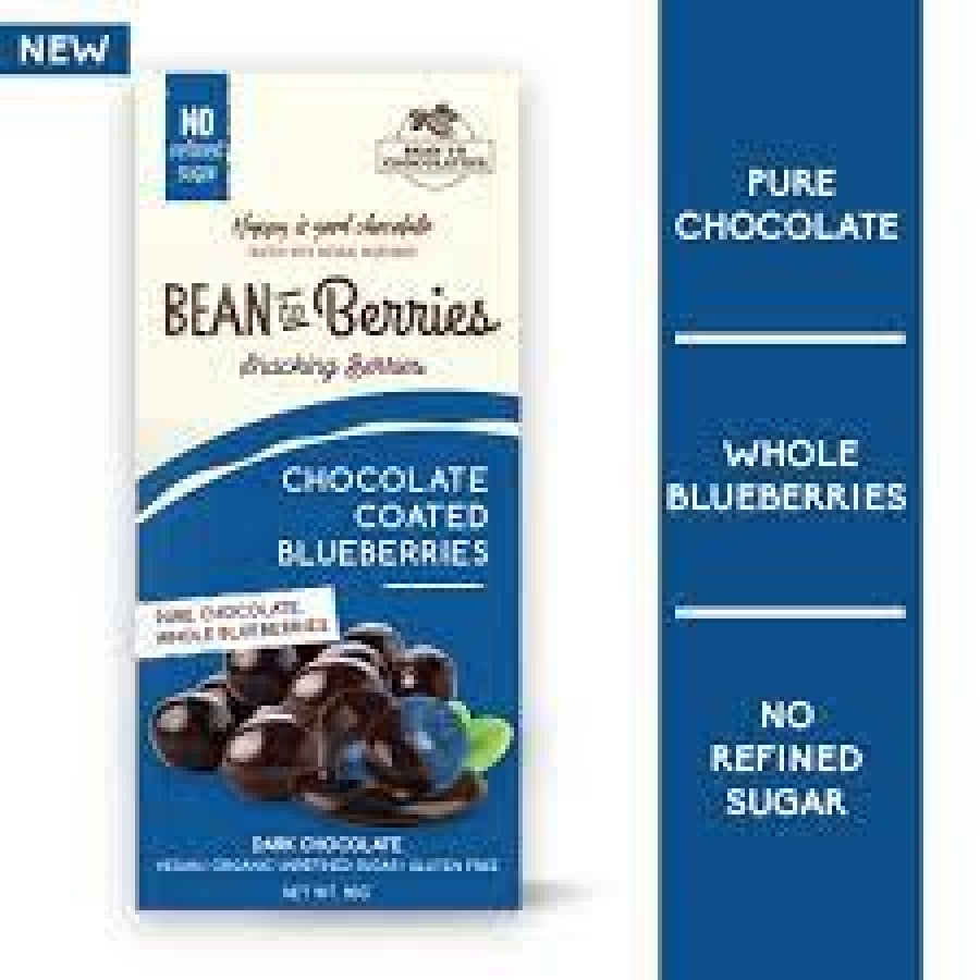 Chocolate Coated Blueberries - Pink Harvest Farms Bean