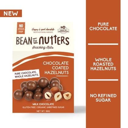 Chocolate Coated Hazelnuts - Pink Harvest Farms Bean