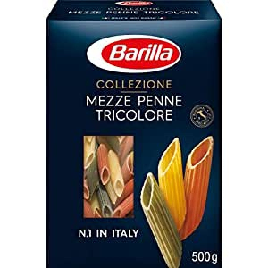 Collezione Tricolor Mezze Penne Pasta - Barilla