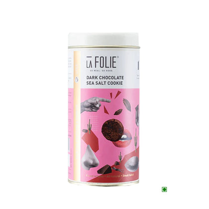 Dark Chocolate Sea Salt Cookie - La Folie