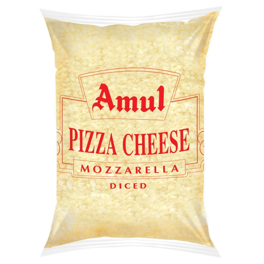 Diced Mozzarella Cheese - Amul