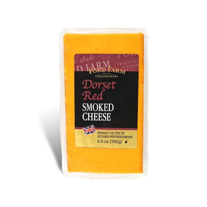 Dorset Red Smoked Cheddar Cheese - Ford Farm