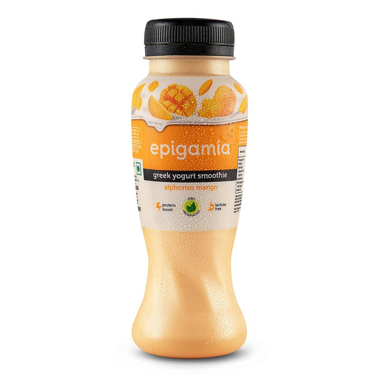 Epigamia Greek Yogurt Smoothie - Alphonso Mango