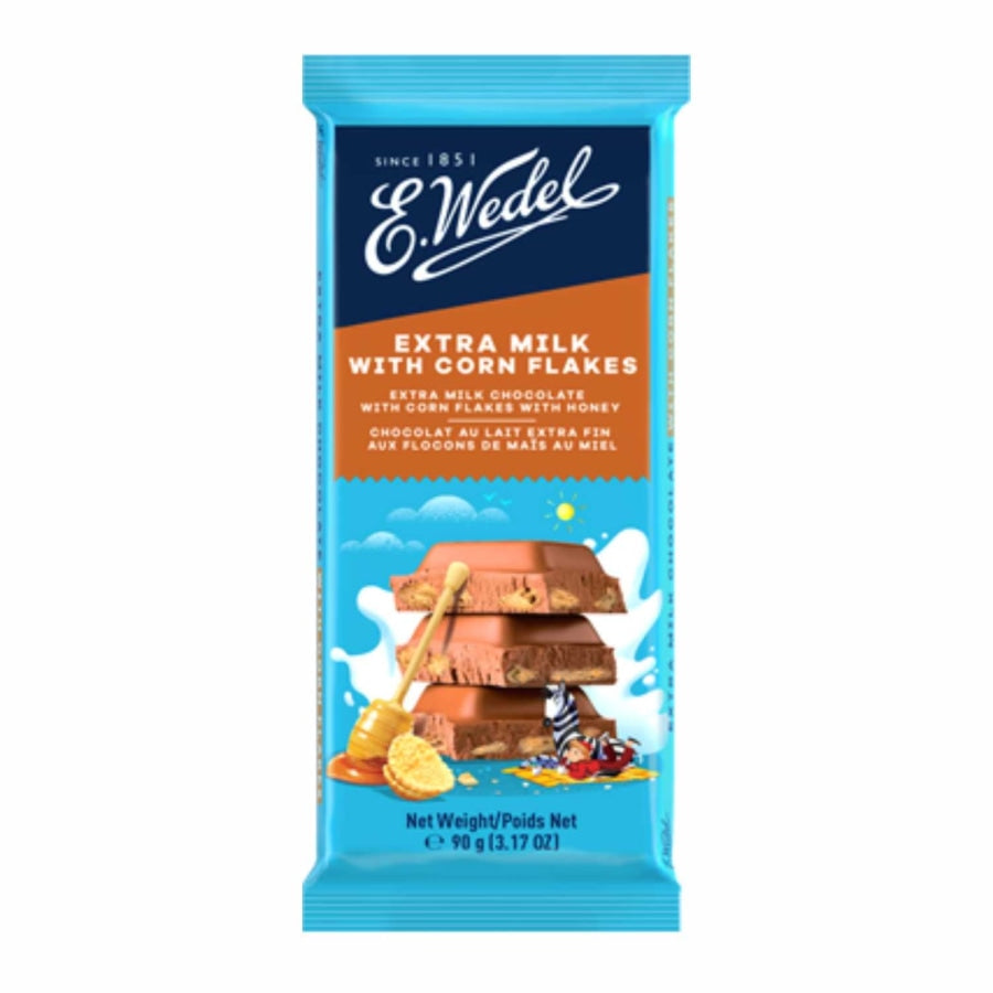 Extra Milk Chocolate With Corn Flakes - E. Wedel