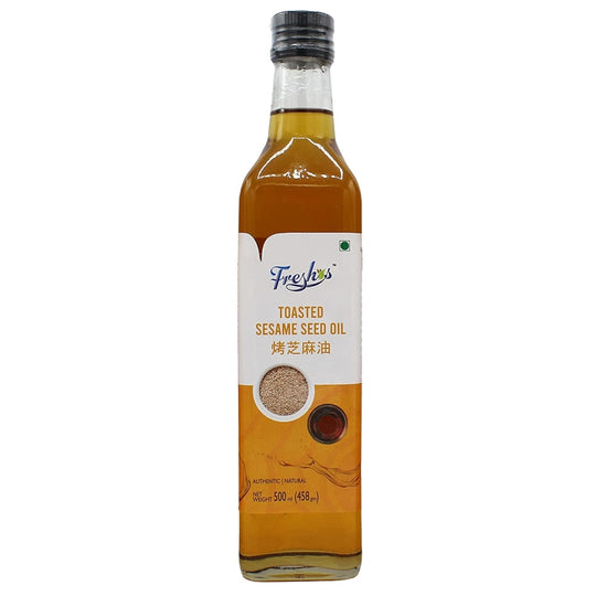 Extra Virgin Cold Pressed Toasted Sesame Seed Oil - Fresho's