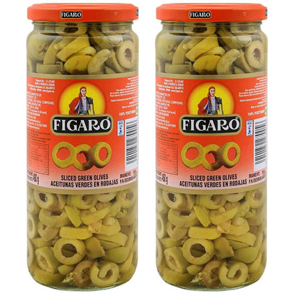 Figaro Green Olives Sliced