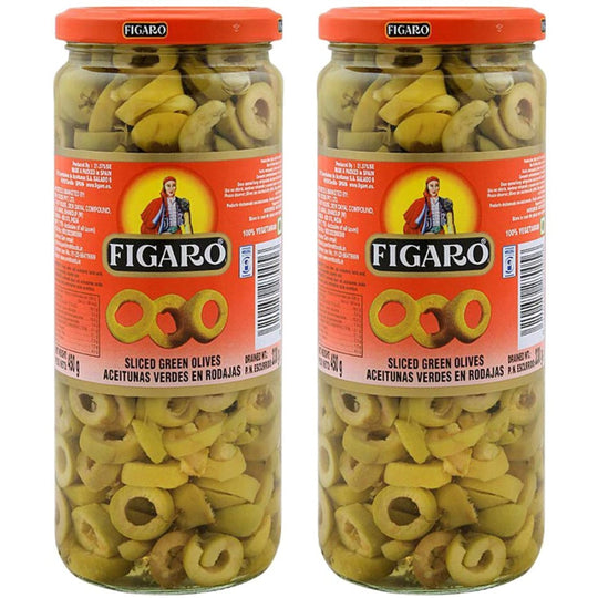 Figaro Green Olives Sliced