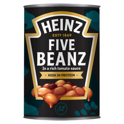 Five Beanz In Tomato Sauce - Heinz