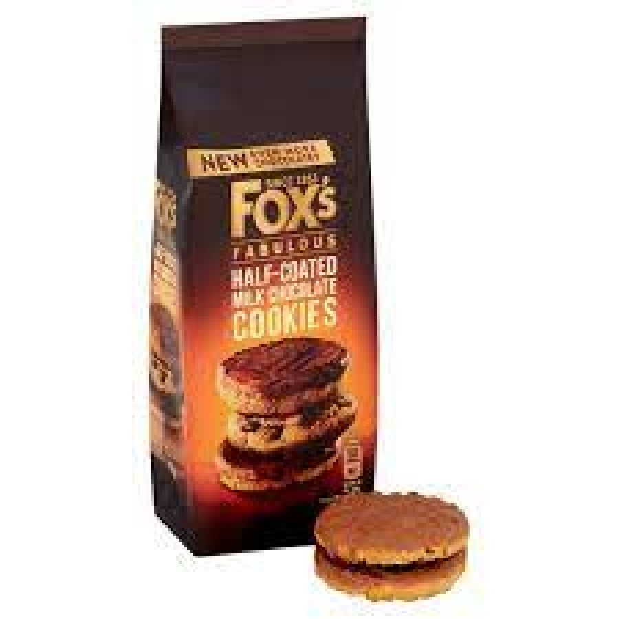 Fox’s Half Coated Milk Chocolate Cookies