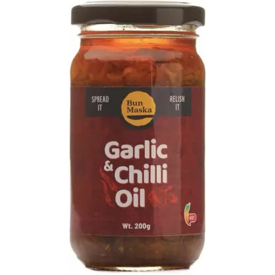Garlic Chilli Oil - Bun Maska