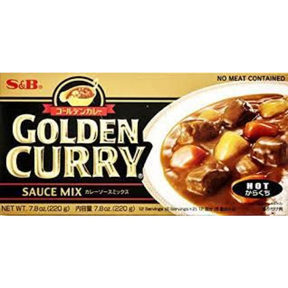 Golden Curry Sauce (Mix Hot) - S&B