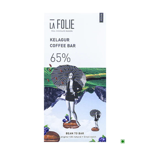 Kelagur Coffee Bar 65% (Vegan) - La Folie