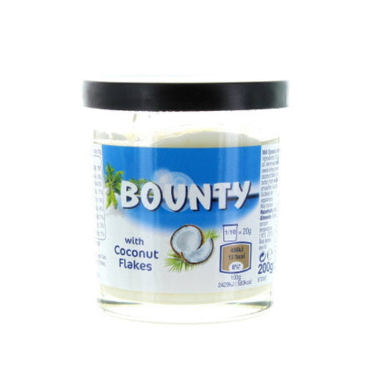 Mars Bounty Spread With Coconut Flakes