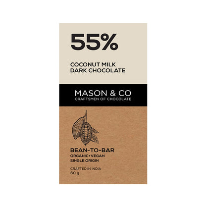 Mason & Co 55% Coconut Milk Dark Chocolate