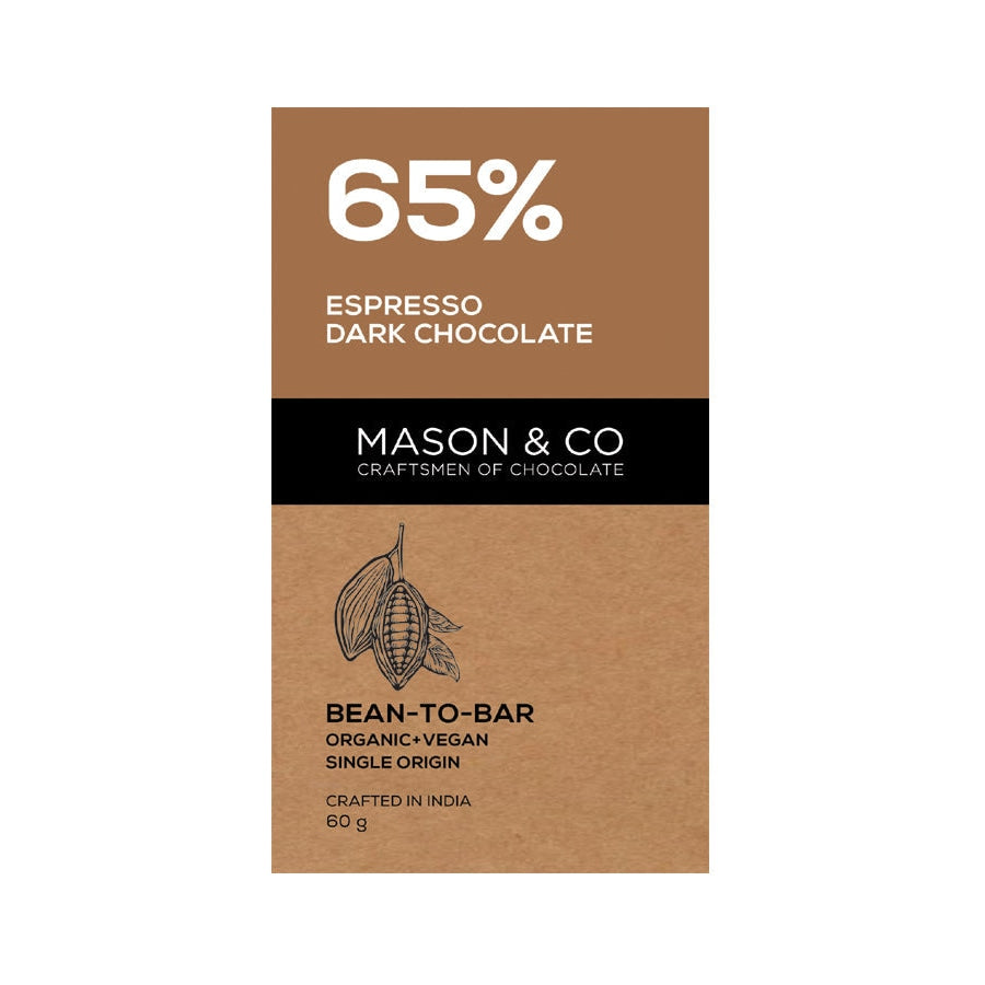 Mason & Co 65% Espresso Dark Chocolate