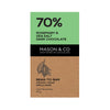 Mason & Co 70% Rosemary Sea Salt Dark Chocolate
