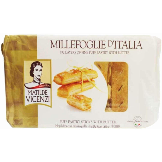 Matilde Vicenzi Puff Pasty Rolls Filled With Pastry Cream