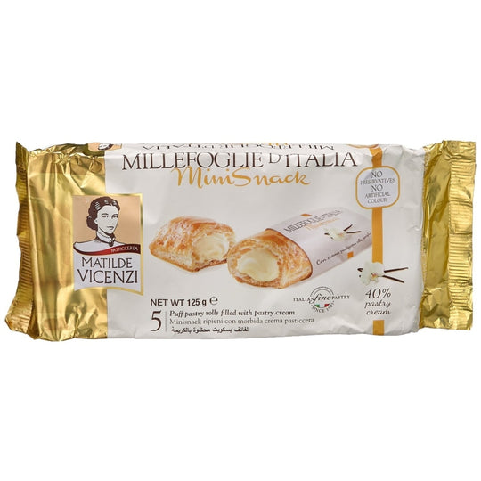 Mini Snack With Pastry Cream - Matilde Vicenzi