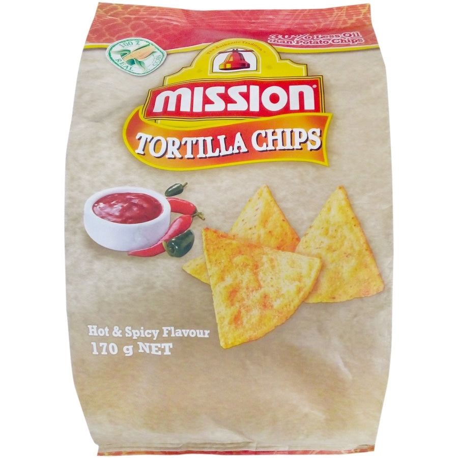 Mission Tortilla Chips - Hot & Spicy