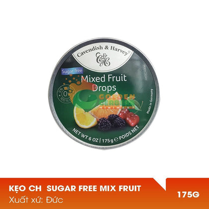 Mixed Fruit Drops (Sugar Free) - Cavendish & Harvey