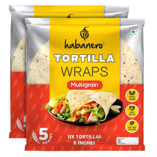 Multigrain Tortilla Wraps - Habanero