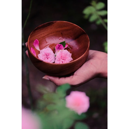 Naturally Yours Serveware - Acacai Wooden Bowl (Small)