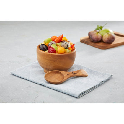 Naturally Yours Serveware - Wood Bowl with Spoon